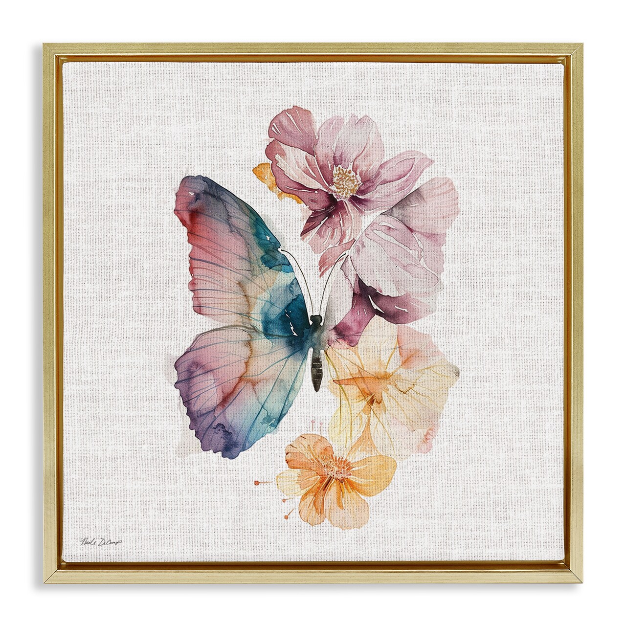Stupell Industries Emerging Beauty Butterfly Floating Frame, design by Nicole DeCamp